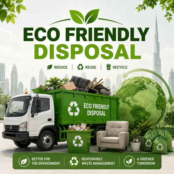 Eco-friendly appliance disposal and recycling